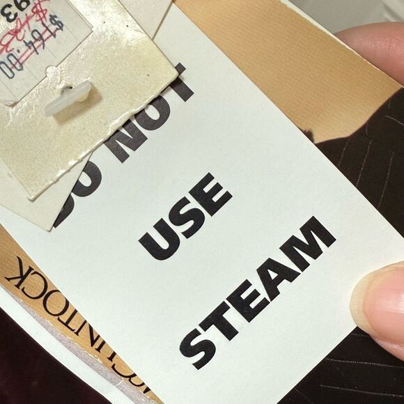 Vintage NWT NOS 90s Jessica McClintock GunneSax Burgundy Corset Steampunk Pirate - Picture 13 of 13